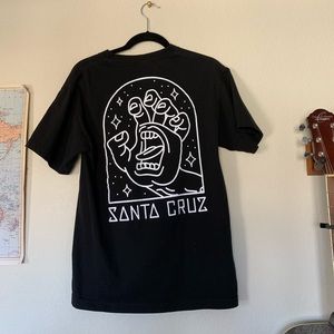 Santa Cruz Black T-Shirt